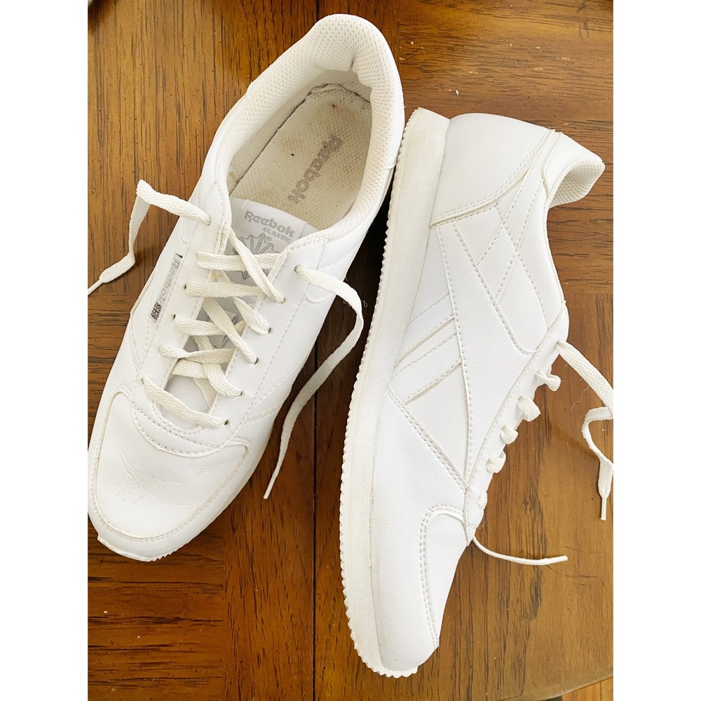 White Reebok Classic Sneakers